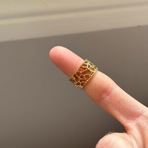 Above the Knuckle Pinky Ring